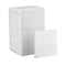 Bevnap Square 9.5 1-Ply White Beverage Napkin, PK4000 PK4000 96019 - alternate 3